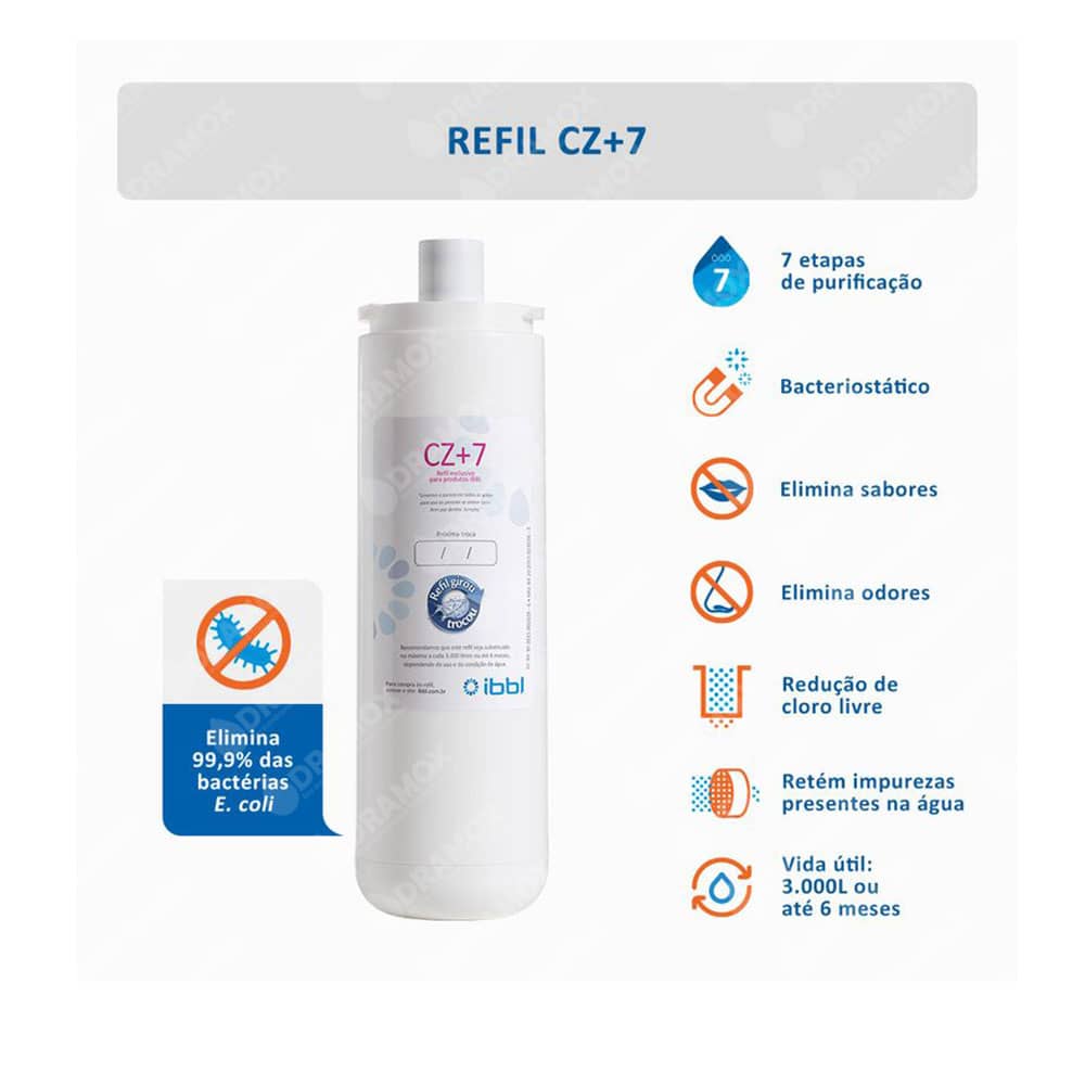 Filtro cz 7 bacteriológico ibbl