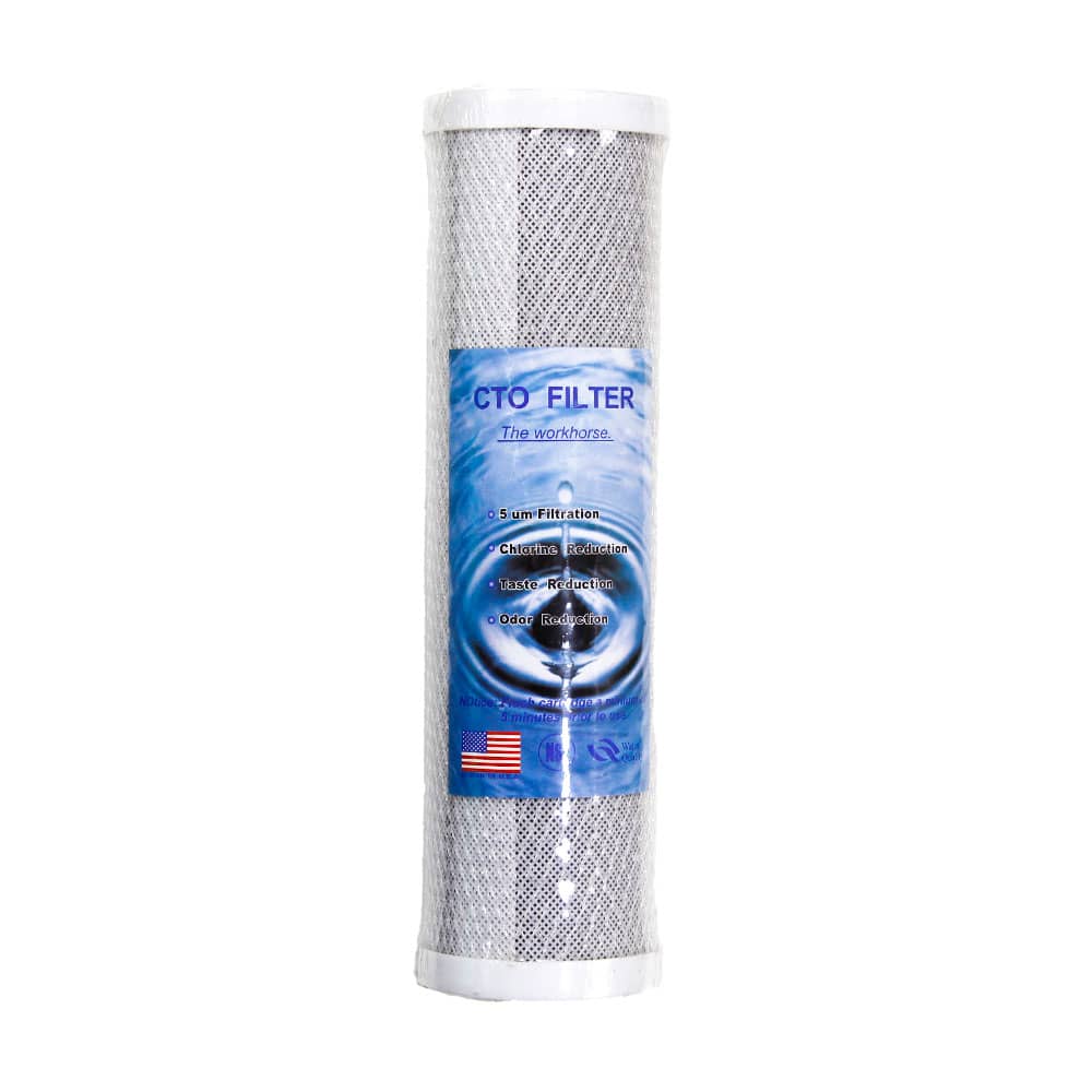 Filtro de carbon activado 5 micras 2.5 x 10