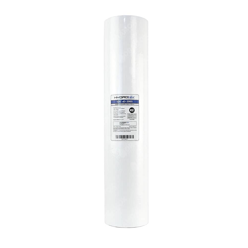 Filtro de sedimento de 4.5x 20 x 5 micras Hidronix