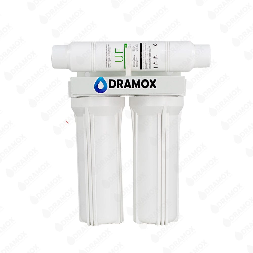 Purificador de agua 2.5 x 10 con membrana de ultra filtración uf