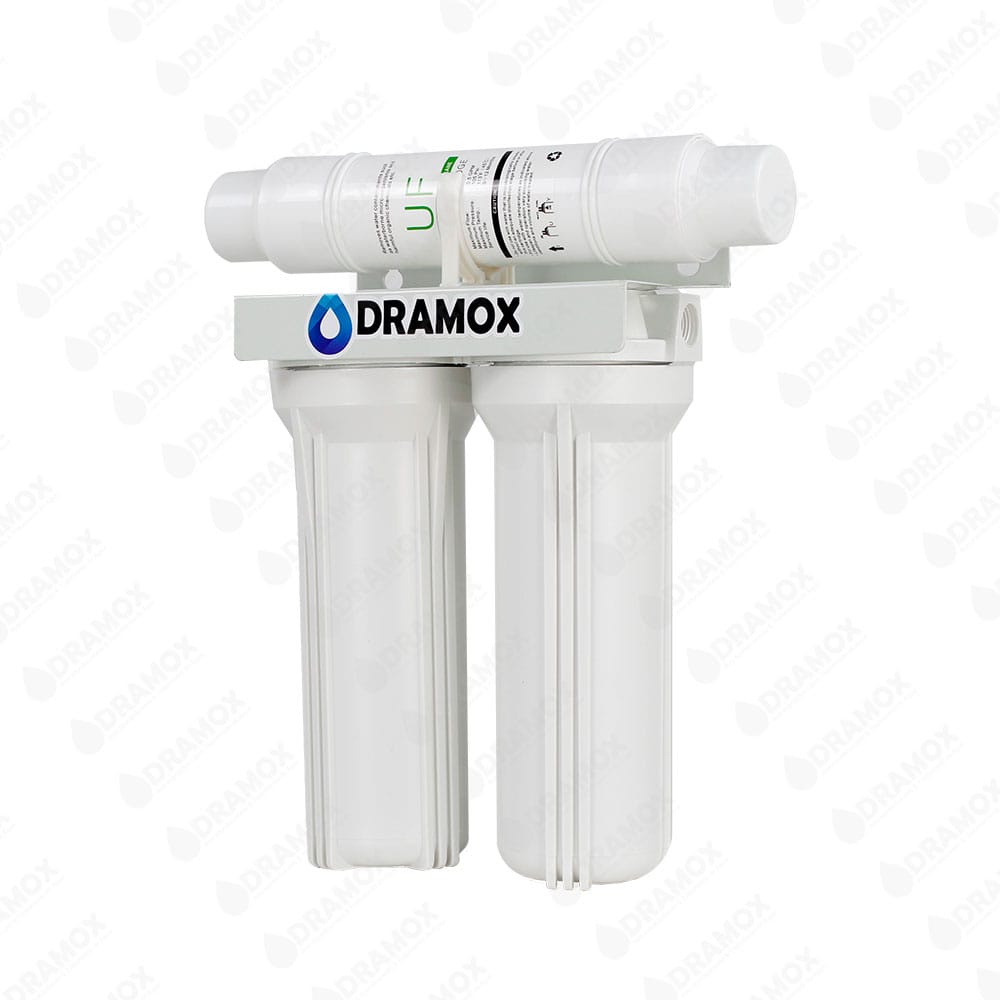 Purificador de agua 2.5 x 10 con membrana de ultra filtración uf